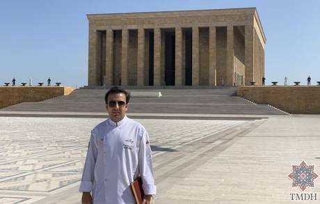 Chef Tolgahan Gülyiyen at Anıtkabir